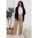 Women's pants, size 52, beige color 60632