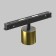 Technical TR132-4-7W-DS-BS, LED, 7 W, 193x53x96 mm, 390 lm, brass