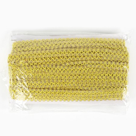 Board braid, with gold along the edge, 1.5 cm, 50 m each-3