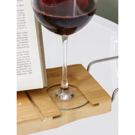 Savanna SPA bathroom shelf, 74-95 × 20.3 × 2.5 cm, bamboo-6