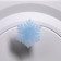 Light toy "Snowflake" 8 cm, 1 led, lr44x3 (in comp.), Flicker, glow of multi