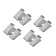 Maunfeld CVI594SBG hob, induction, 4 burners, sensor, beige