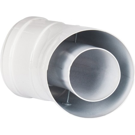 The chimney element Rommer RCA-6010-000045, divert is dialing, d = 60/100 mm, 45 °-4