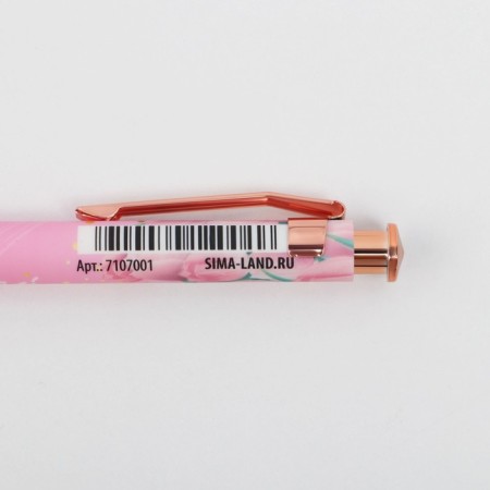 Set "since March 8": cover for PVC passport, keychain and pen Plastic-12