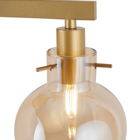 Wall lamp 60W, 1HE14, 24.5x19 cm, gold-3