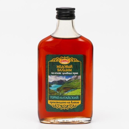 Honey balm "Gorno-Altai", based on healing herbs, 250 ml-1