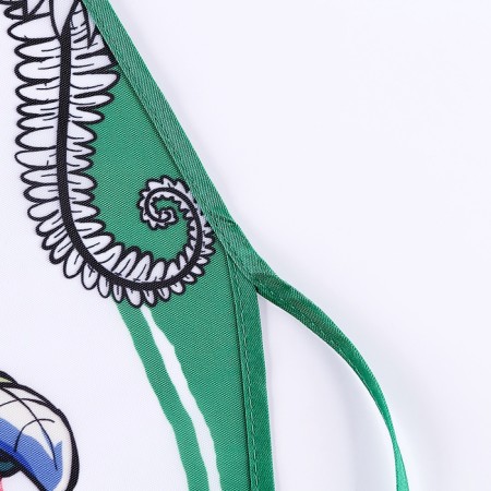 Apron for children for creativity for the painting "Dinosaur"-4