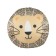 Pillow - Lion toy, size 35x35 cm, yellow color
