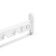Window comb for PVC, white