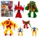 Set of robots "Aviabots" are transformed, 6 pieces