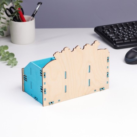 Organizer for the office "All dreams will come true!" 4 branches 21x11x14.5-2