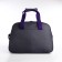 Sports bag with lightning, external pocket, long belt, gray/purple color