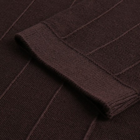 Jumper female minku: casual collection chocolate color, river 52-6