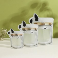 A set of packets for storing bulk products, zip-lock fastening, 3 pcs, 18.2 × 23.5 cm, 14.5 × 19 cm, 11.2 × 14.5 cm