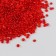 Glass beads 12/0 "cherry" transparent 450 gr