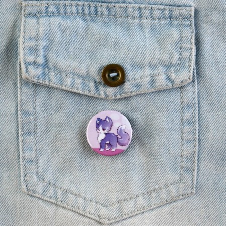 Supply icon "purple cat", d = 25mm-4