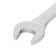 Combined rattling key Matrix 14872, CRV, articulated, mirror chromium, 27 mm