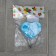 Hook on a vacuum suction cup "heart", color mix