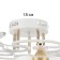 Causteen with PDD "Patricia" LED 40W 3000-6000K White 66x66x25 cm