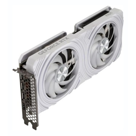 Video Card Palit PCI-E 4.0 RTX406060TI DUAL WHITE NVIDIA GEFORCE RTX 4060TI 8GB 128BIT GDDR6 1068524-4
