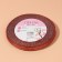 Brocade ribbon, 6 mm, 23 ± 1 m, color red No. 039