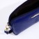 Bag Cross-Bodi with a zipper, blue color