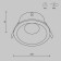 The built-in lamp Technical DL032-2-01W, 1x50W, 8.5x8.5x4.5 cm, GU10, white color