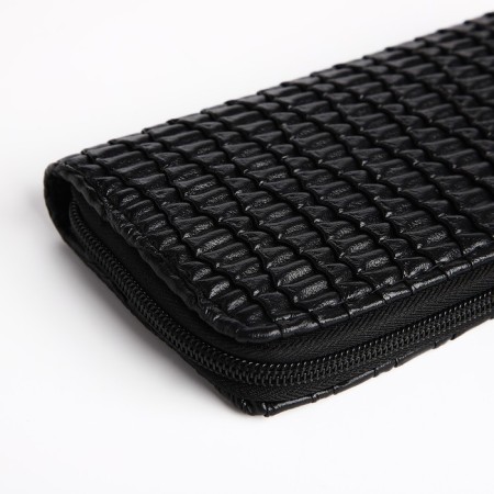 Women's wallet with lightning, black color-2