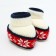 Baby booties, beige color, size 12cm