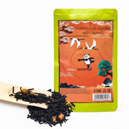 Chinese black tea with mangoes, 50 g