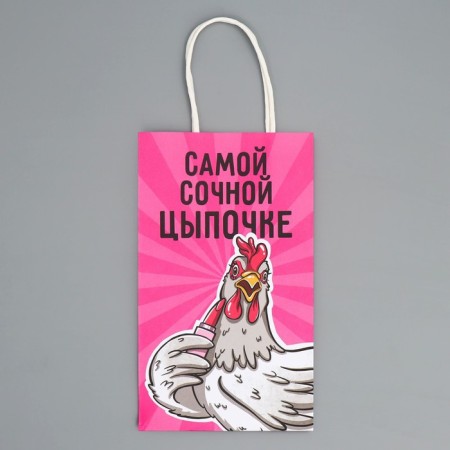 Gift Craft Package, Packaging, Tsypochka, 12 x 21 x 9 cm-5