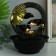 The desktop fountain from the network, backlight "Buddha's head and lotus flower in the circle" 21x21x28 cm