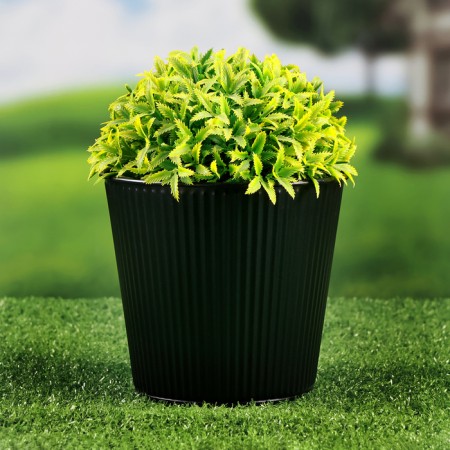 Kashpo "Vederko Killy" Black, 14x14x13cm-1