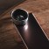 A wide-angle macro lenses for a phone 2 in 1, 0.45x, 37 mm, silver