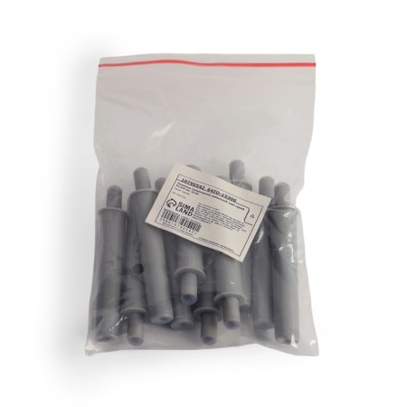 Pusher (shock absorber) furniture, gray color, 61.5x9 mm, 10 pcs-7