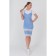Women's sundress with lace, size 44