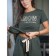 Female suit KNOW, size 52, khaki color