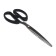 Chancellery scissors 21.0cm office plastic handles, euro suspension
