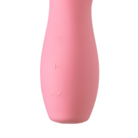 Satiffyer Threesome 3, 14 cm, silicone, silicone, pink color-3