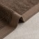 Terry towel Pasionaria "Line", 450 gr, size 30x50 cm, brown color