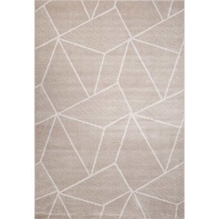 Rectangular carpet Merinos Tornado, size 150x300 cm, color Beige-1