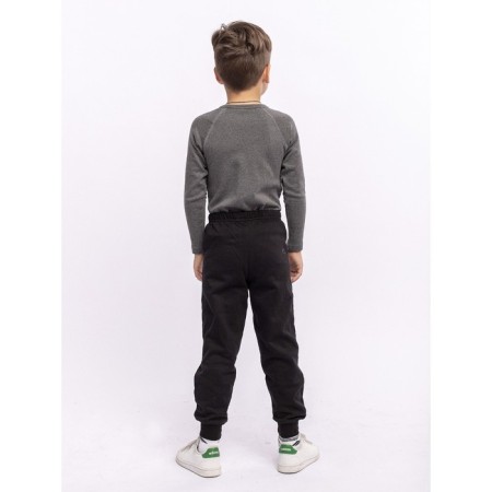 Calsons for a boy, height 116 cm, black color-1
