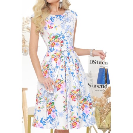 Women's dress "cocktail party", size 52-2