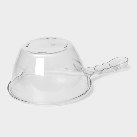 Bucket with a measuring scale of the share, 1 l, 29.5 × 18 × 10.5 cm, transparent-5