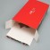 Folding box "needles, cones and toys", 20 x 10 x 5 cm, new year