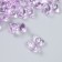 Decor for creativity Plastic "Bear" Lilac set 25 pcs 1.8x1.5x1 cm
