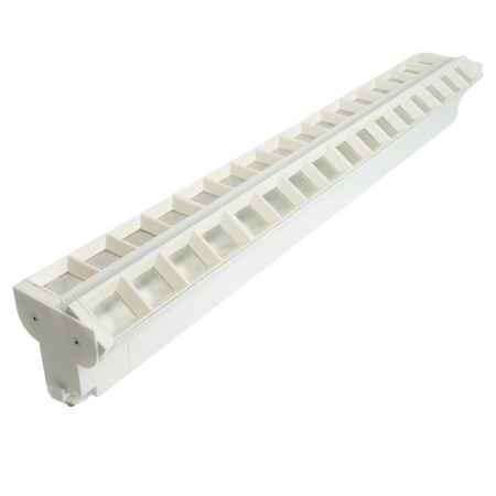 Single -phase track lamp for Feron AL123, IP40, LED, 2x30 W, 547x68x75 mm, white color.-3