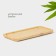STRIATA shade for feeding, rectangular, 26 × 10 cm, bamboo