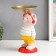 Souvenir Polystone stand "Bear in yellow shorts" 28x17x21 cm