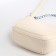 Bag Women's Cross-Bodi with a zipper, milk color